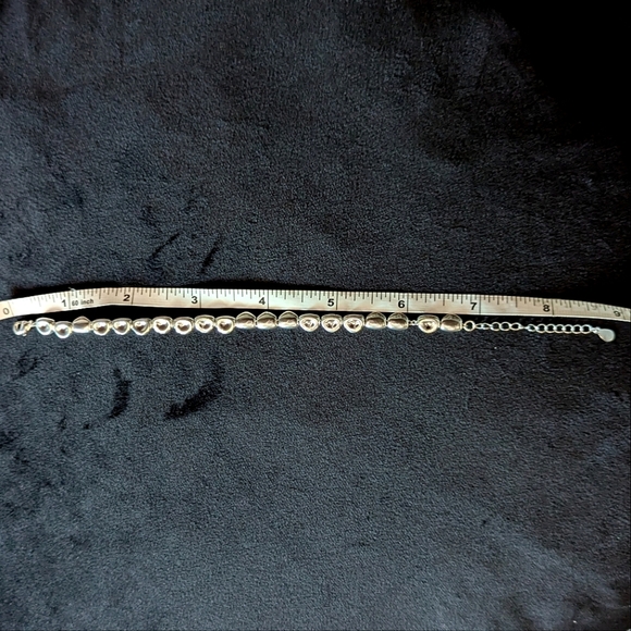 Solid Sterling Silver 925 Bracelet Bangle Metal - Picture 5 of 5